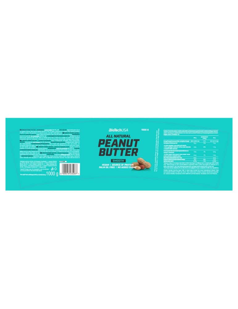 Peanut butter (1kg) - Biotech USA