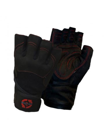 Red style gloves