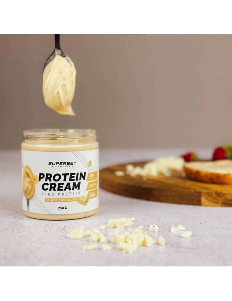 Protein Cream Chocolat Blanc - Pâte à tartiner | Nutrisport Performances