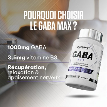 GABA MAX (120 CAPS)