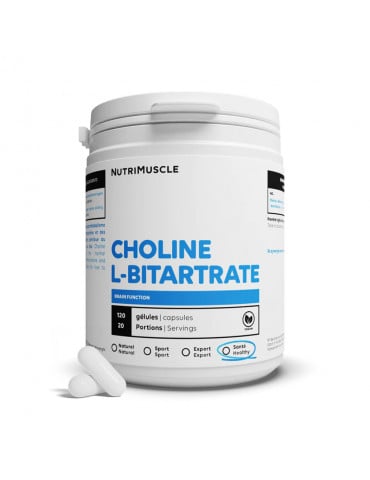 Choline L-bitartrate (120 caps)