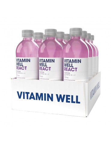 Pack de vitamin well react (12X500ml)