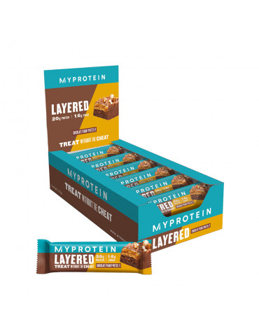 Layered protein bar (12x60g)