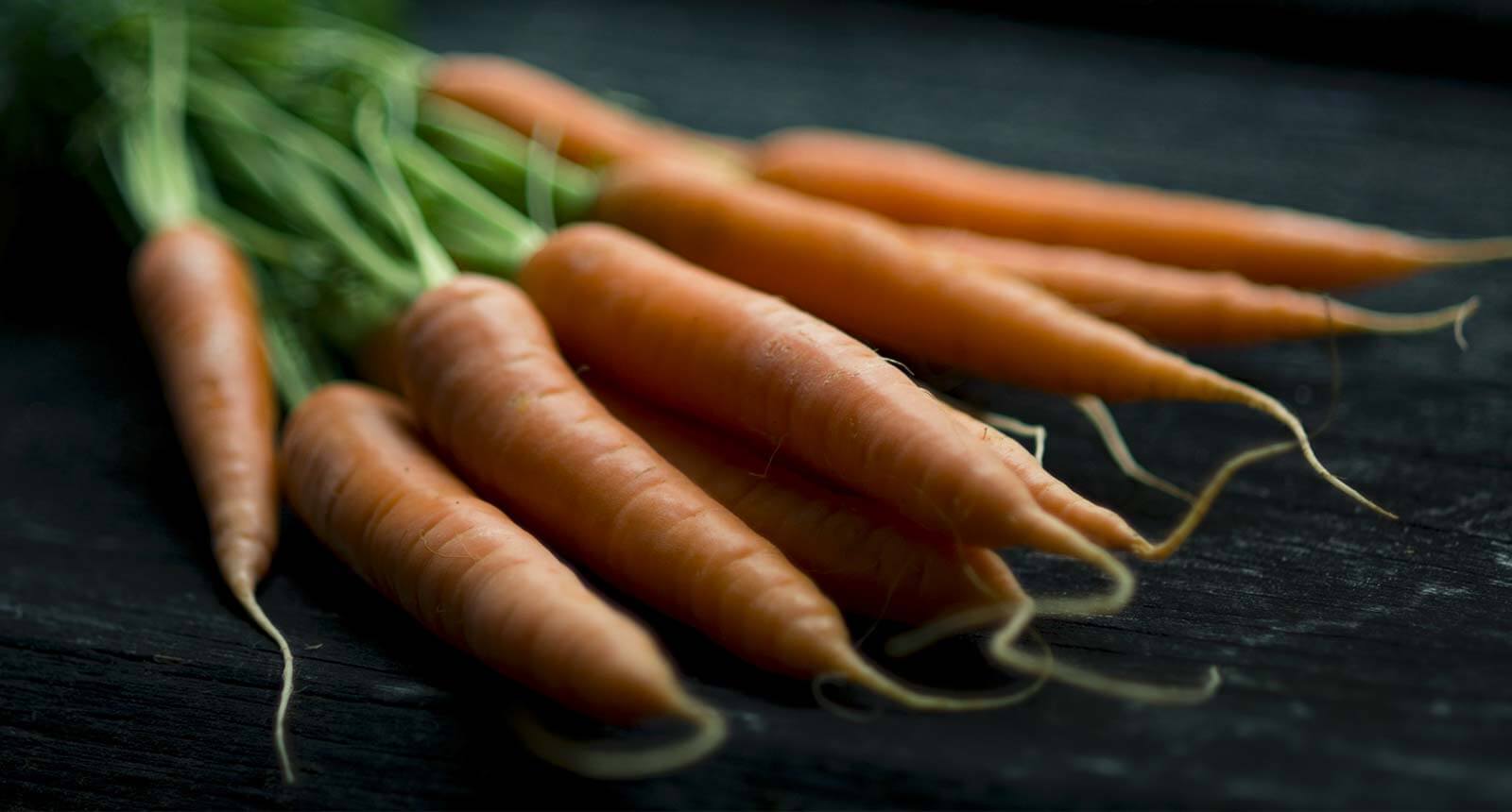 les carottes pour préserver la peau 