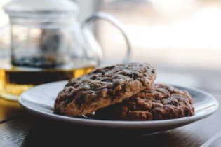 Cookies protéinés chocolat & beurre d’amandes