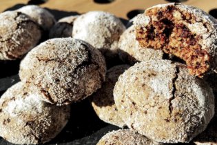 Boules de Noël au chocolat et cannelle